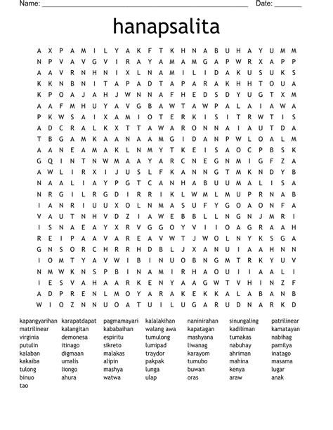 Find Words In A Breeze With HanapSalita.com.